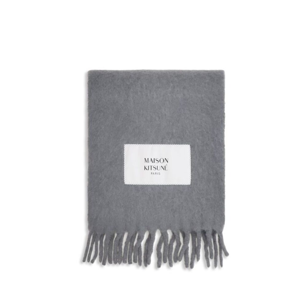 Maison Kitsuné Women Gradient-Efect Alpaca Scarf